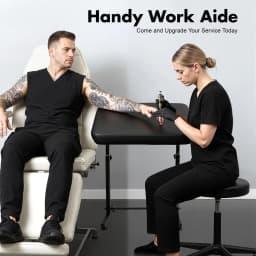 66.14lbs Armrest Stand 180° Angle Adjustment Arm Bracket 27.2-40.2in Adjustable Arm Support for Salon Beauty Salon Durable