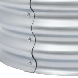 Round Metal Planter Raised Garden Bed Raised Planter Box for Planting Ideal Size for Your Green Oasis