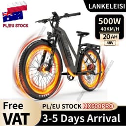 Lankeleisi MX600PRO 500W 48V 20AH 27.5" Electric Trekking Bike 20Ah City Electric Bike