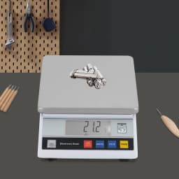 0.5G-10Kg/0.0011-22 Lbs Precision Lcd Screen Electronic Scale with Adapter,For Kitchen Laboratory