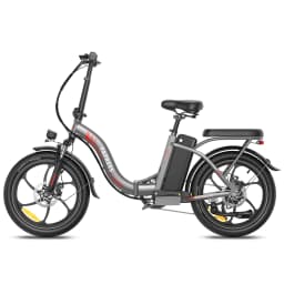 FAFREES F20+ Adult Electric Bike 250W Motor City Ebike 36V20AH Battery E-bike 20 Inch Fat Tire Folding Electric Bicycle 