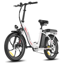 FAFREES F20+ Adult Electric Bike 250W Motor City Ebike 36V20AH Battery E-bike 20 Inch Fat Tire Folding Electric Bicycle 