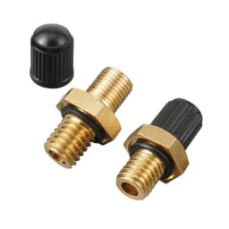 For Cam-Am Honda Artic Cat YXZ Polaris RZR Fox Shock UTV Air/Nitrogen Schrader Valve Stem Fitting Drilling Kit M8*1.25 Brass