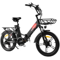 KAISDA K201 Adult Women Electric Bike 250W Motor Electric Bike 36V10.4Ah Battery 20 Inch Rubber Tire Mountain Snow Electric Bike