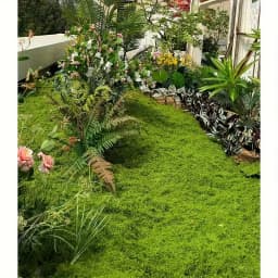 100cm*100cm Artificial Moss Carpet Aquascape Bionic Turf Fake Moss Micro-Landscaping Arrangement Lawn Bonsai Potted Plants Pavement