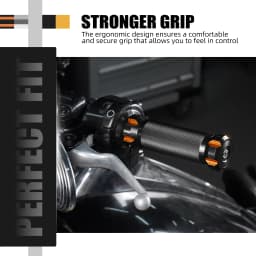 For Harley Street Glide FLHX /Special 2014-2023 Handlebar Hand Grips Road Glide FLTRX/Special Road King FLHR Softail Standard Low Rider Fat Bob Fat Boy Electra Glide Tri Glide Ultra Limited