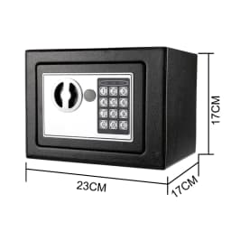 Mini Electronic Safe Box Automatic locked Digital Keypad Lock Safe All Steel Construction Fireproof Security Box for Home Office
