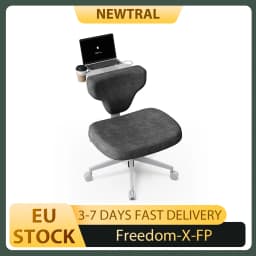 NEWTRAL Freedom-X-FP Multi-Posture Chair without Armrests, 7-Level Lumbar Support, 90°-105° Backrest Tilt, 136kg Max. Load