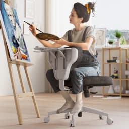 NEWTRAL Freedom-X-FP Multi-Posture Chair without Armrests, 7-Level Lumbar Support, 90°-105° Backrest Tilt, 136kg Max. Load