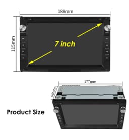 2din Carplay android Auto Radio for VW Golf 4 Passat POLO Transport T5 Multivan Seat Jetta 4G-LET Car Multimedia GPS autoradio