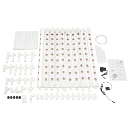 3 Tiers Hydroponics Growing System PVC-Pipe Hydroponic Planting Equipment with 90 Plant Sites