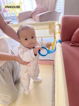 PANGDUBE Cute Baby Playpens 4 Optional Size Playpen for Baby Activity Gym Kids Play Fence Playground Baby Games Park