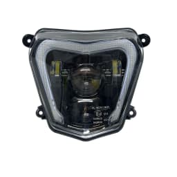 E-24 Motorcycle LED Headlight Assembly Dirt Bike Hi-Low Beam DRL Headlamp For KTM duke 690 2012-2019 690R 2013-2017 Plug&Play