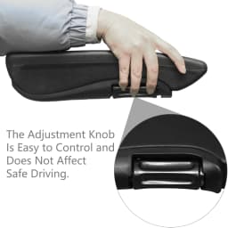 HWHONGRV Seat Armrest Adjustable Wear-Resistant Armrest Accessories, Suitable for Car Truck RV Pickup Seat Armrests
