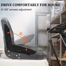 HWHONGRV Seat Armrest Adjustable Wear-Resistant Armrest Accessories, Suitable for Car Truck RV Pickup Seat Armrests