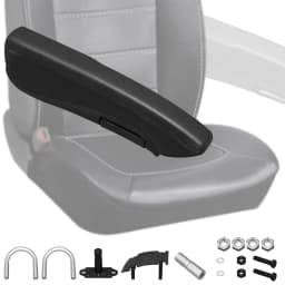 HWHONGRV Seat Armrest Adjustable Wear-Resistant Armrest Accessories, Suitable for Car Truck RV Pickup Seat Armrests