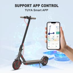 JUICEASE TUYA Electric Scooter 16KM Range Electric Kick Scooter 36V7.5AH Battery Quick Riding APP Smart Folding Adults Scooter