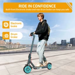 JUICEASE TUYA Electric Scooter 16KM Range Electric Kick Scooter 36V7.5AH Battery Quick Riding APP Smart Folding Adults Scooter