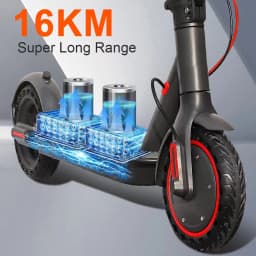 JUICEASE TUYA Electric Scooter 16KM Range Electric Kick Scooter 36V7.5AH Battery Quick Riding APP Smart Folding Adults Scooter