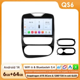 Hizpo 2 Din Android Auto Radio for Renault Clio 2012-2016 Carplay 4G Car Smart Systems Multimedia GPS 2Din Autoradio AI Voice BT