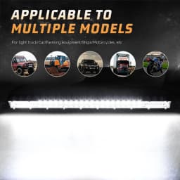 CO LIGHT 2-Rows 12D Barra Led 4x4 Offroad 52" 80000LM Led Light Bar Combo for Car SUV 4WD Tractor Pickup LED Work Light 12V 24V