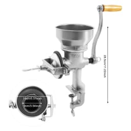 Manual Grain Grinder Stainless Steel Hand Crank Grain Grinding Tool Home Kitchen Wheat Corn Nut Mill Grinding Machine
