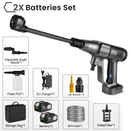 3500W 200Bar Brushless Electric High Pressure Washer Cordless Efficient Car Garden Cleaning Spray Gun ToolFor Makita 18V Battery