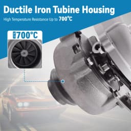 Turbocharger for Citroën C2 C3 C4 C5 80KW 109HP 1.6 HDi 2007 2008 2009 2010 753420 753420-0004 753420-0002