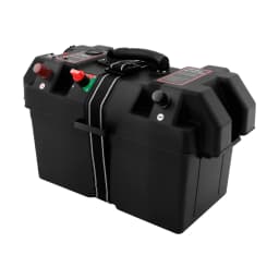 Motor Smart Battery Box, Multi Functional Battery Box, Smart Battery Box for Cars&Yachts&Campers&Emergency Power Supplies