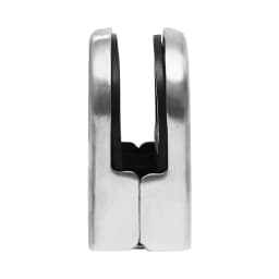 Glass Clamps with Rubber Gasket, 20 Packs, Stainless Steel, 8-10mm Glass Clip Holder for Staircase Railing