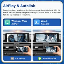 Road Top Wireless Android Auto For BMW Car F10 F11 F07 GT F01 F02 F03 F04 F25 F26 NBT EVO Carplay Interface Mirror Link Air Play