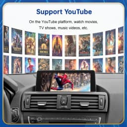 Road Top Wireless Android Auto For BMW Car F10 F11 F07 GT F01 F02 F03 F04 F25 F26 NBT EVO Carplay Interface Mirror Link Air Play