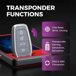Autel MaxiIM KM100E Key Fob Programming Tool Lifetime Update IMMO Key programmer Built-in APB112 2PCS IKEYs Same as KM100