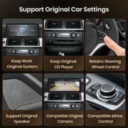 Junsun 1920*720 12.3inch Wireless Carplay Car Radio For BMW X5 E70 X6 E71 2007-2014 4G WIFI GPS Multimedia Intelligent Systems