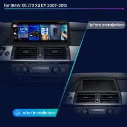 Junsun 1920*720 12.3inch Wireless Carplay Car Radio For BMW X5 E70 X6 E71 2007-2014 4G WIFI GPS Multimedia Intelligent Systems