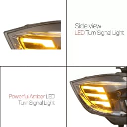 Fit For BMW 3 Series E90 E91 2008-2012 LED Front Projector Headlight Lamp Assembly Driving Lights Refit Auto Parts
