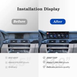 AUTOTOP 14.9" 8G+128G Android 13 Touchscreen For BMW 5 Series F10 F11 F18 2010-2017 GPS Navigation BT 5.0 4G Wifi Radio Carplay