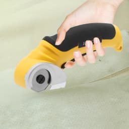 2000mAh Cordless Electric Cutter & Craft Knife 240RPM 6mm Tungsten Blade, 4.2V Rechargeable for Leather, Carpet & Paper Cutting