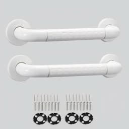 Non-Slip Stainless Steel Grab Bar, 35cm, Bathroom & Toilet Safety Handrail for Elderly, Kids, and Pregnant Women