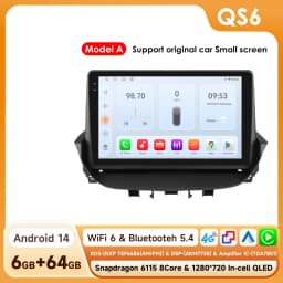 Hizpo Android Car Radio Multimedia Video Player for Renault Laguna 2 2001-2007 2 Din GPS Navigation Stereo Carplay 8 Core 8+128G