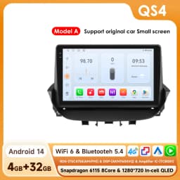 Hizpo Android Car Radio Multimedia Video Player for Renault Laguna 2 2001-2007 2 Din GPS Navigation Stereo Carplay 8 Core 8+128G