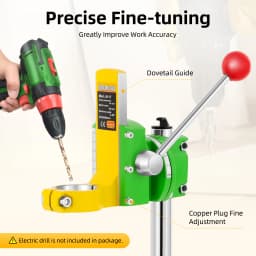 490mm 90 ° Rotating Worktable Fixture Drilling Bracket Electric Bench Drill Stand Maintenance Clamping Tool