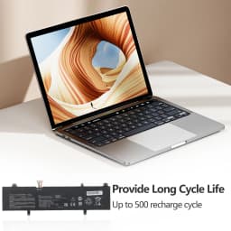 Oyomba Batteria per laptop B31N1707 compatibile con ASUS VivoBook S14 S410UQ S410UN S41OUN S4100V S4100VN S4200U X411UA X411UF