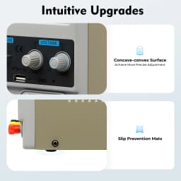 Adjustable DC Power Supply 0-15V 0.6-2A Precision Voltage & Current Stabilizer w/Knob Control For Electronics Repair Testing