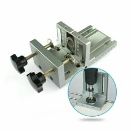 Dowel Jig Drilling Jig Guide Kit 6/8/10mm Hole Size Adjustable Aluminium Alloy