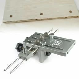 Dowel Jig Drilling Jig Guide Kit 6/8/10mm Hole Size Adjustable Aluminium Alloy