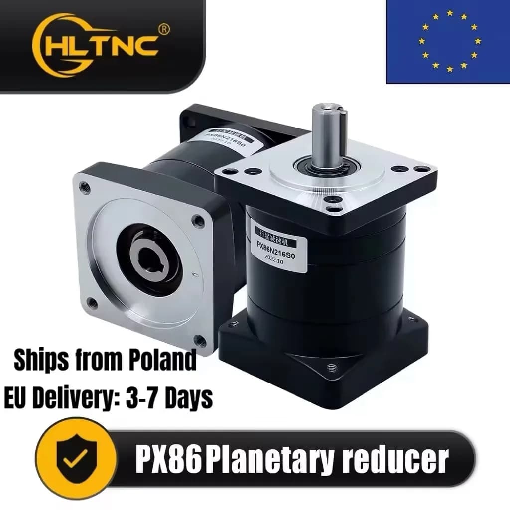 High Accuracy Planetary Reducer PX86 Suit For Nema34 86 Flange Stepper Motor Input Hole 14mm 10Arcmin Max 30Nm For CNC