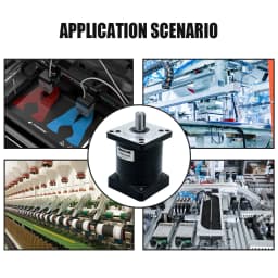 High Accuracy Planetary Reducer PX86 Suit For Nema34 86 Flange Stepper Motor Input Hole 14mm 10Arcmin Max 30Nm For CNC