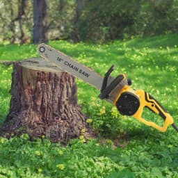 16-inch Aluminum Electric Chainsaw 2000W 800r/min 15.75inch Wood Cutting Adjust Chain Tension Cutting Tools