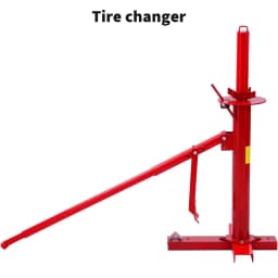 Car Tire Changer Portable Tire Changing Machine Tire Dismantling Machine Auto Car Motorcycle Repair Tools for 6-24 inch Tires